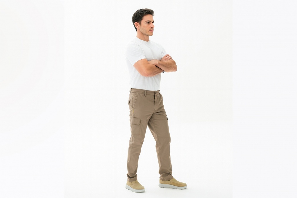 PANTALON STURIO ELASTIZADO - Beige