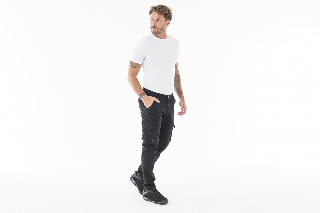 PANTALON KAPA #8506 CON TAPA - Negro