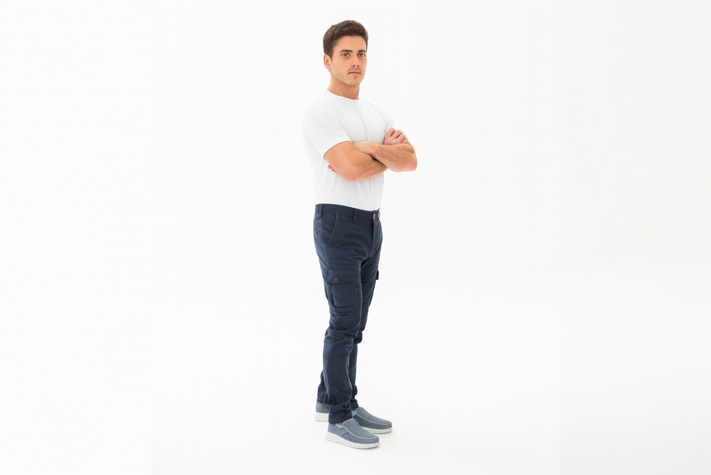 PANTALON CARGO EPSILON S/TAPA - Azul