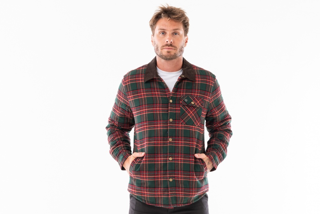 CAMISA MONTANA LEÑADORA - Cuadro Verde 23