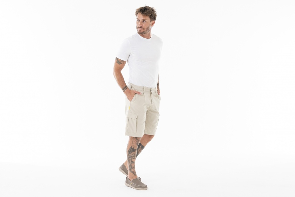 BERMUDA CARGO CLASICA - Natural