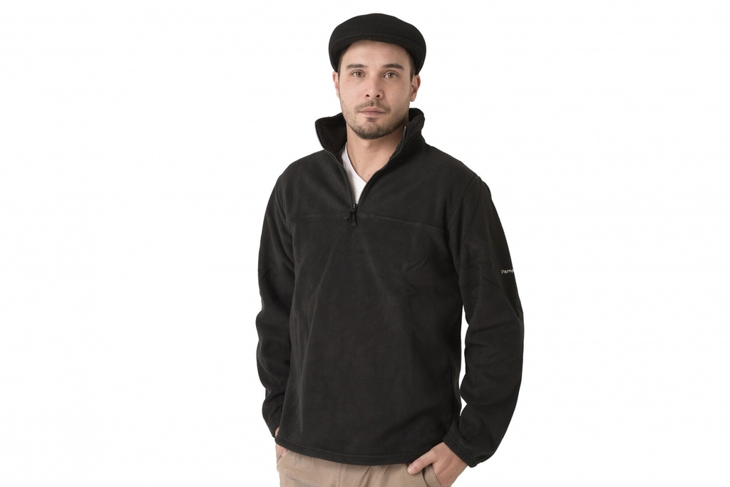 BUZO MICROPOLAR BORA - Negro