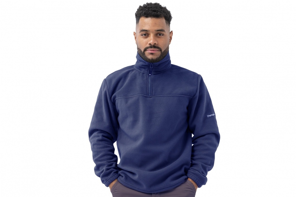 BUZO MICROPOLAR BORA - Azul