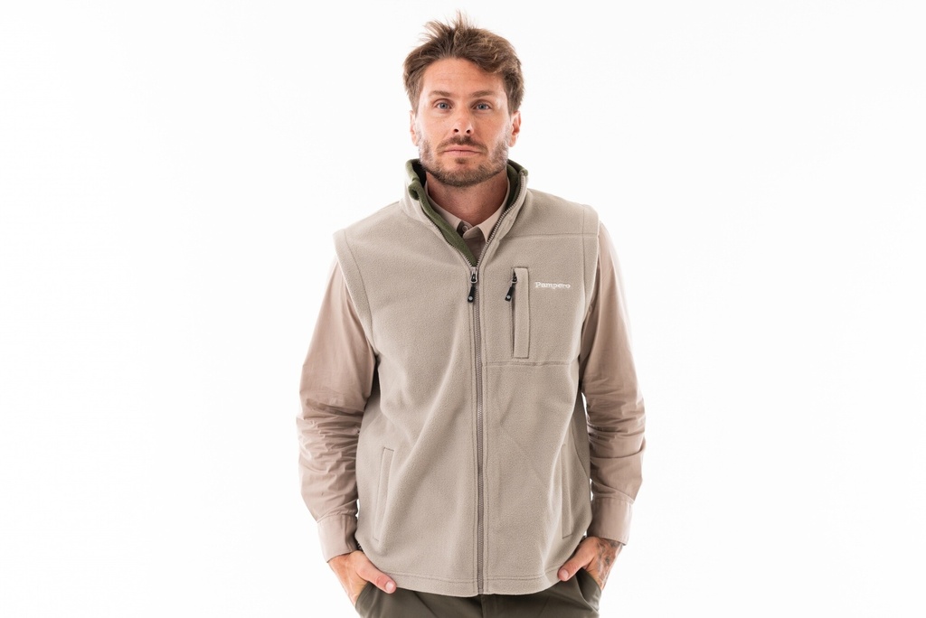 CHALECO MICROPOLAR MONTTES - Beige