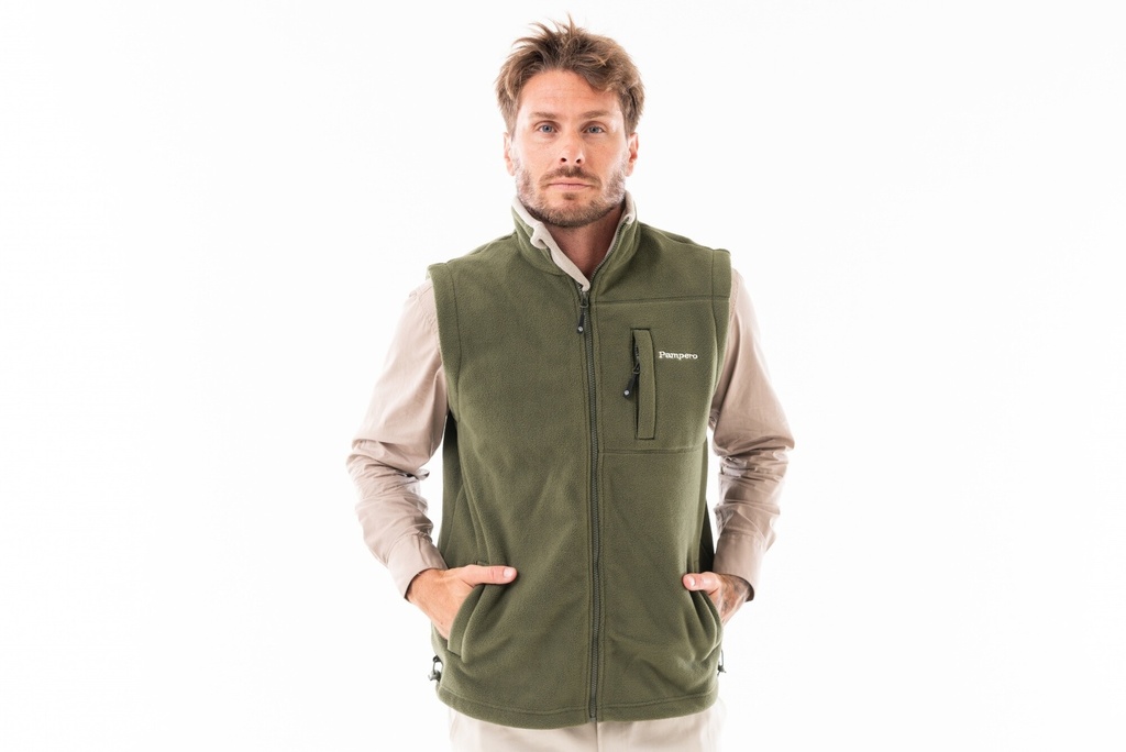 CHALECO MICROPOLAR MONTTES - Verde