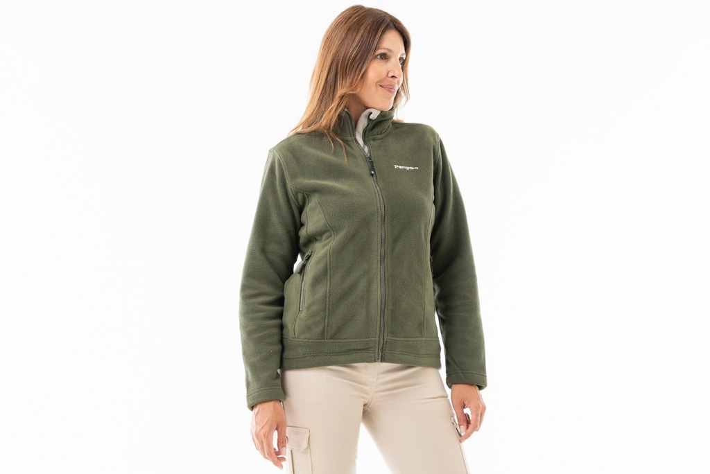 CAMPERA POLAR MONTTES MUJER - Verde