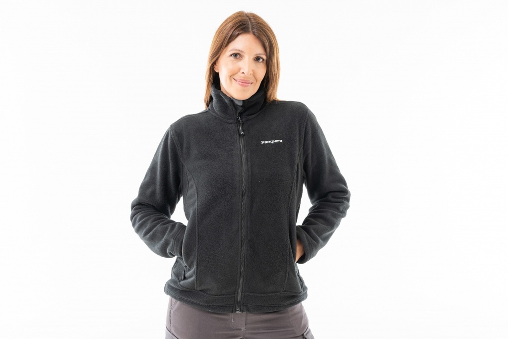 CAMPERA POLAR MONTTES MUJER - Negro