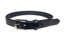 CINTO ANGUS LISO - Negro