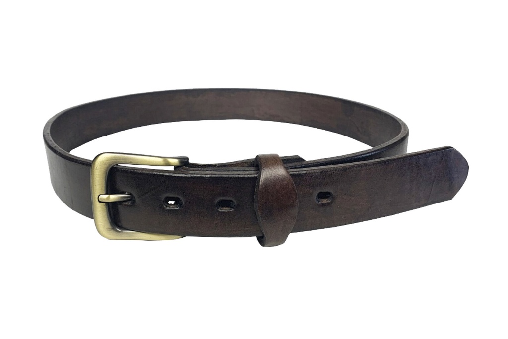 CINTO ANGUS LISO - Marrón