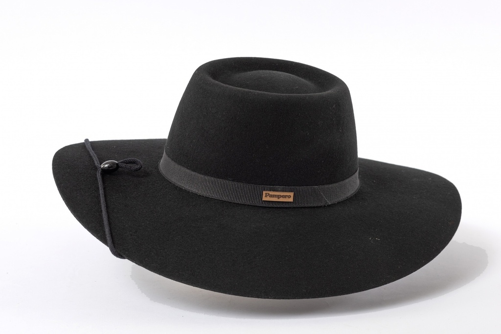 SOMBRERO CAMPERO COPA ALTA - Negro