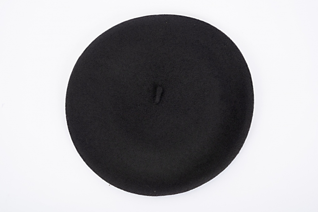 BOINA LANA SIN FORRO 28/29CM - Negro