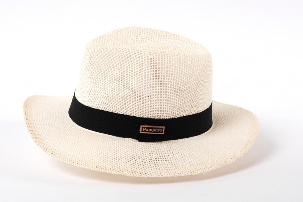 SOMBRERO PAPEL DE ARROZ 1807 - Blanco