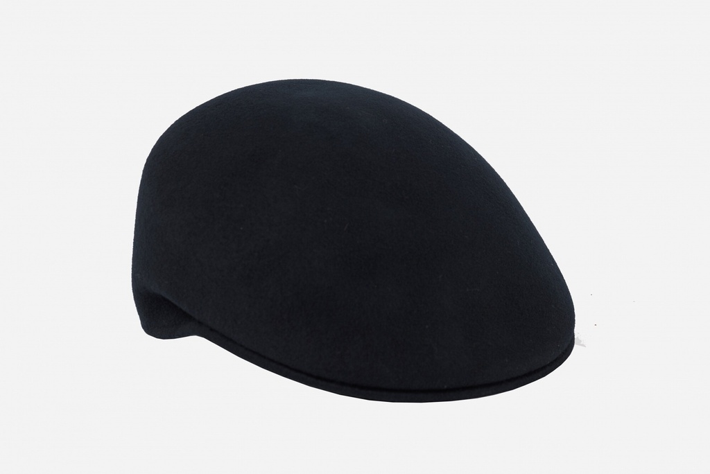 GORRA INGLESA LANA - Negro