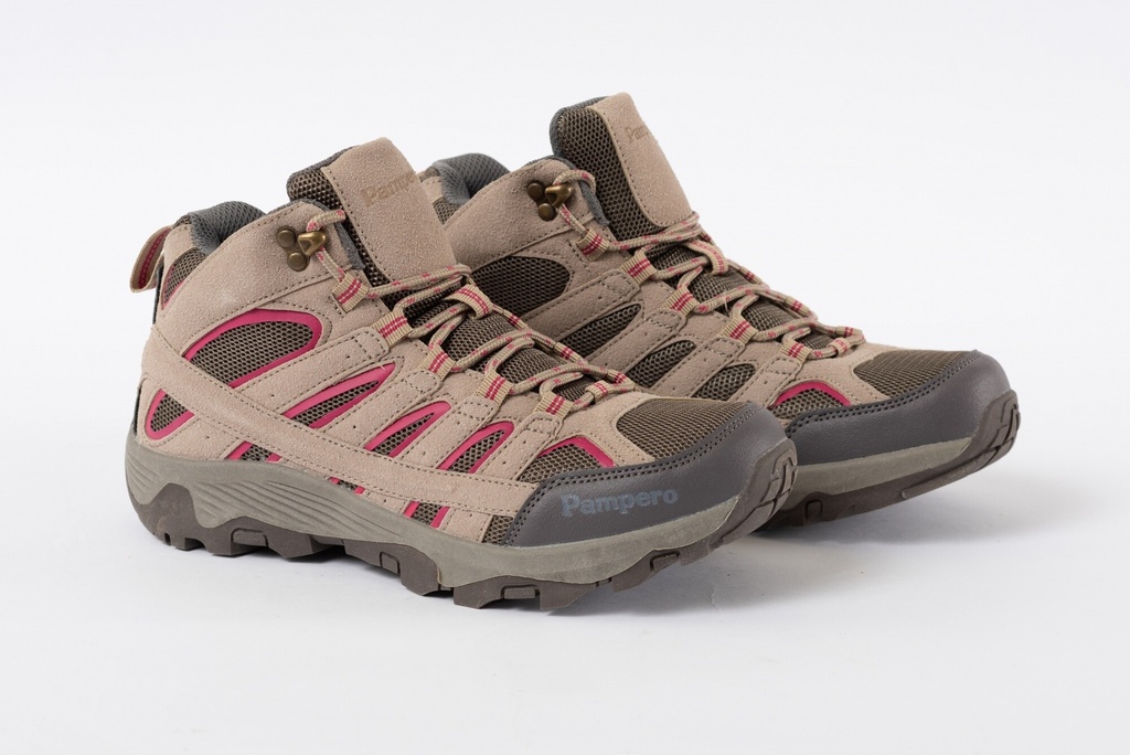 BOTIN RAPTOR - Beige/rojo