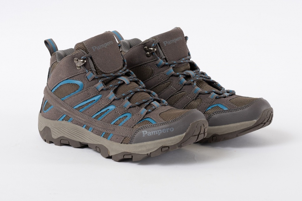 BOTIN RAPTOR - Taupe/azul