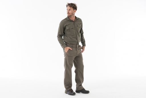 [PA141-2] PANTALON TRABAJO FLEX - Verde