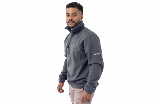 [PA1401-5] BUZO MICROPOLAR BORA - Gris