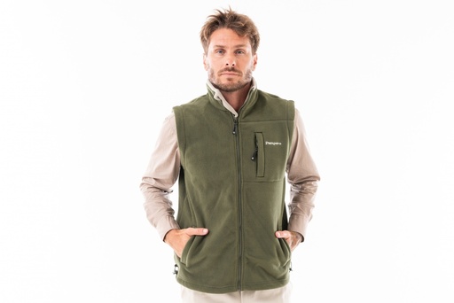 [PA1423-2] CHALECO MICROPOLAR MONTTES - Verde