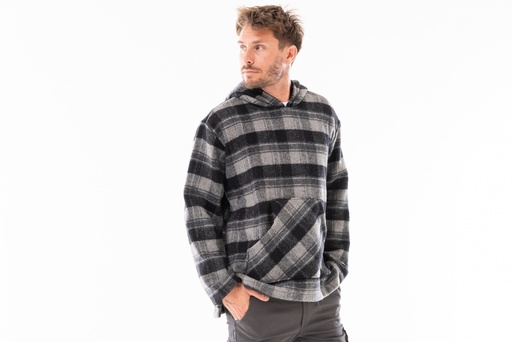 [PA5008-32] CANGURO LEÑADOR - Negro/gris 22