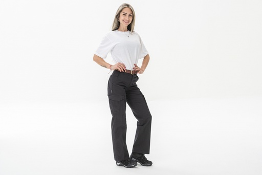 [PA223-3] PANTALON RECTO MUJER FLEX - Negro