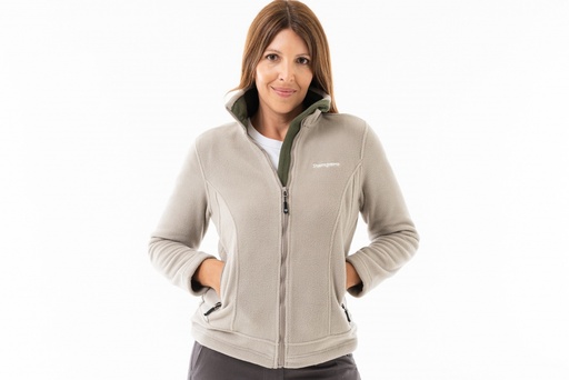 [PA1424-1] CAMPERA POLAR MONTTES MUJER - Beige