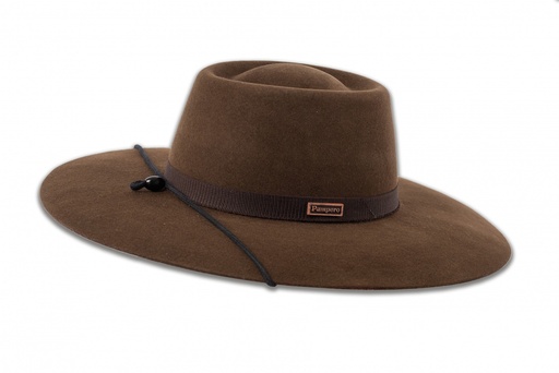 [PAS1108-22] SOMBRERO CAMPERO COPA ALTA - Marrón