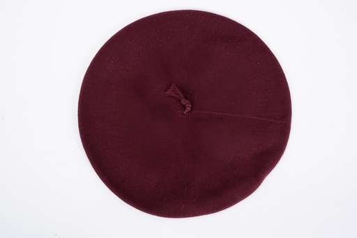 [PAS1511-16] BOINA HILO ALGODON SIN FORRO - Bordeaux