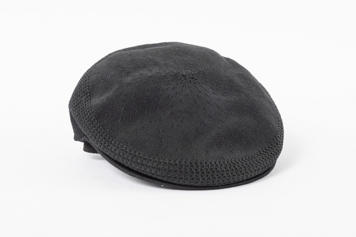 [PAS1402-3] GORRA INGLESA POLIESTER - Negro