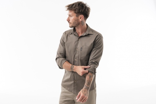 [PA132-2] CAMISA TRABAJO FLEX - Verde