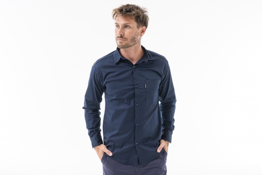 [PA132-4] CAMISA TRABAJO FLEX - Azul