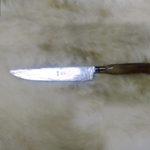 [CPldg] Puñal hoja linea dorada mango guampa